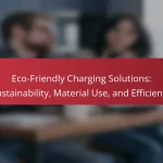 Eco-Friendly Charging Solutions: Sustainability, Material Use, and Efficiency