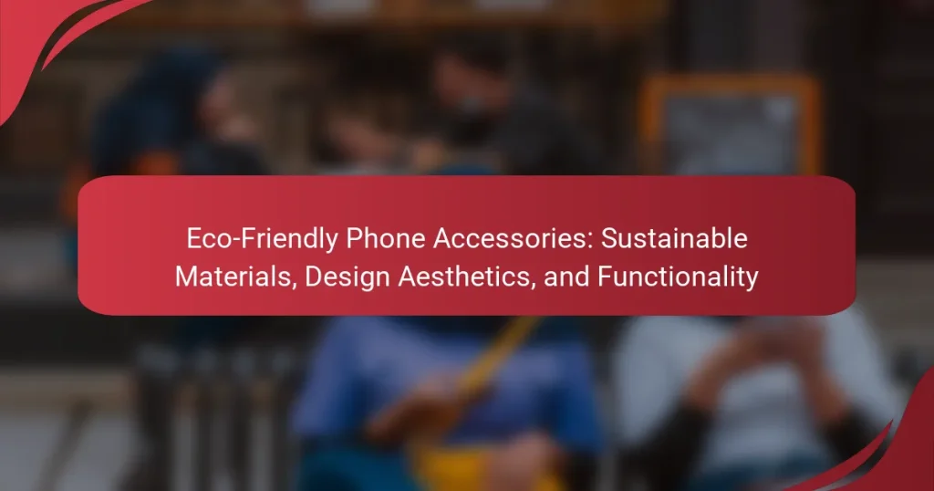 Eco-Friendly Phone Accessories: Sustainable Materials, Design Aesthetics, and Functionality