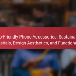Eco-Friendly Phone Accessories: Sustainable Materials, Design Aesthetics, and Functionality