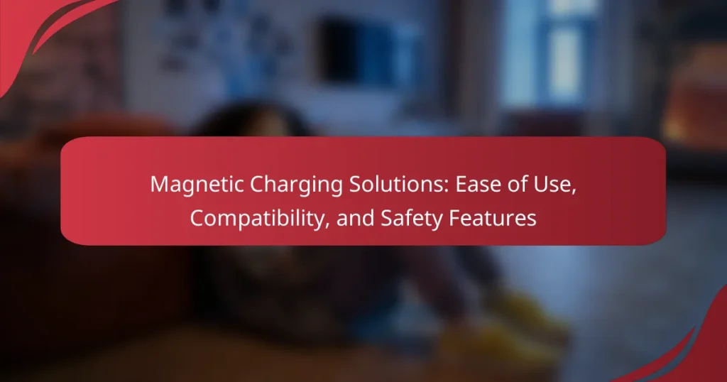 Magnetic Charging Solutions: Ease of Use, Compatibility, and Safety Features