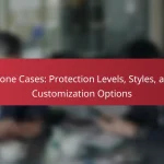 Phone Cases: Protection Levels, Styles, and Customization Options