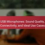 USB Microphones: Sound Quality, Connectivity, and Ideal Use Cases