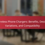 Wireless Phone Chargers: Benefits, Design Variations, and Compatibility