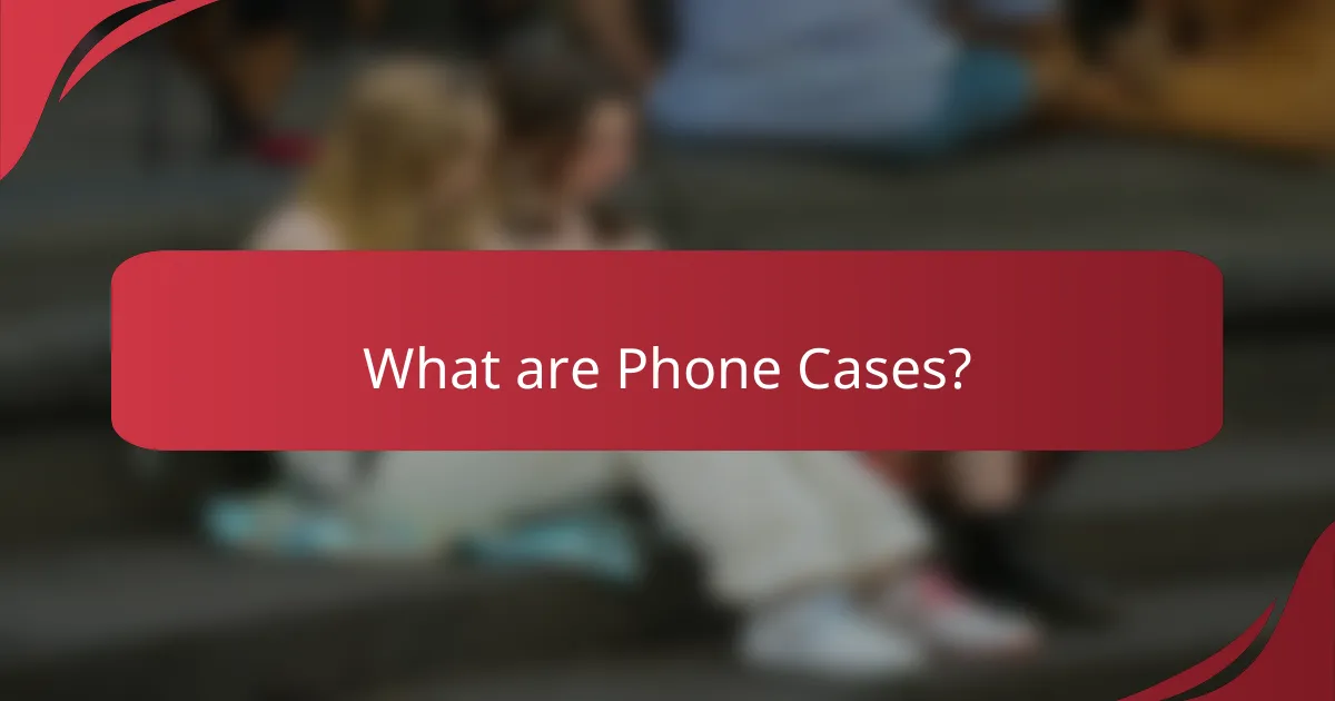 What are Phone Cases?
